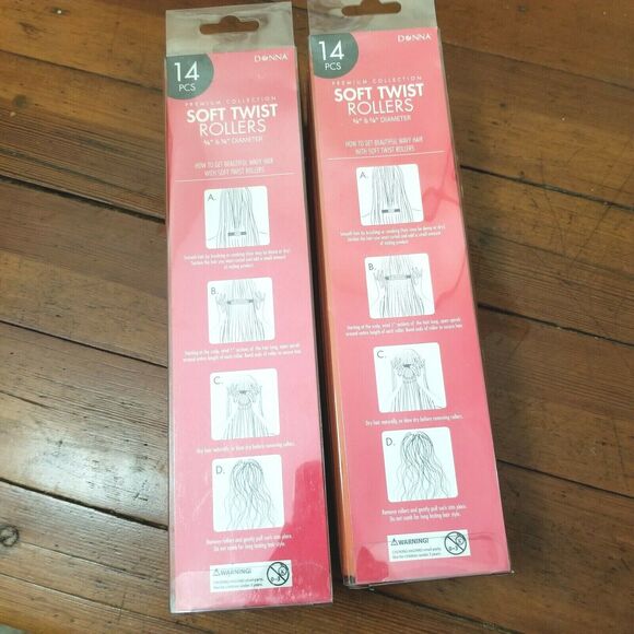 Donna Soft Twist Hair Rollers All Hair Types - 28 Pcs - Picture 4 of 7